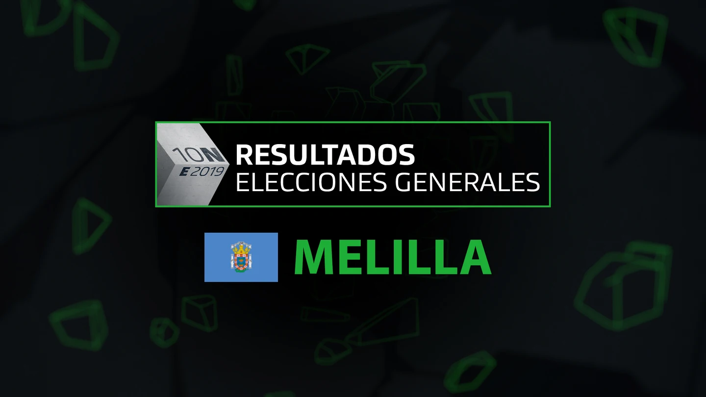 Resultados elecciones generales 10N en Melilla Resultados elecciones generales 10N en Melilla