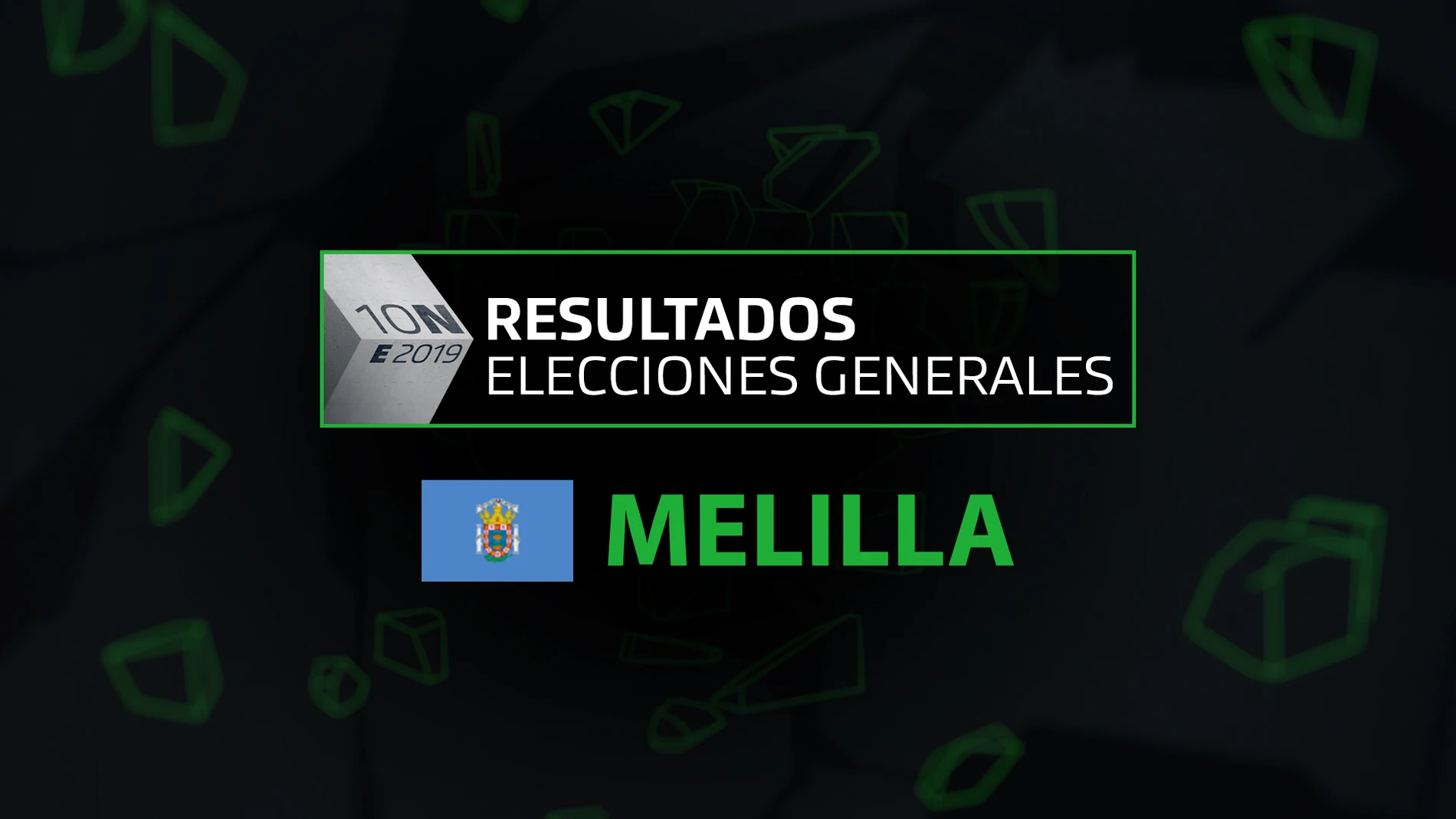 Resultados elecciones generales 10N en Melilla