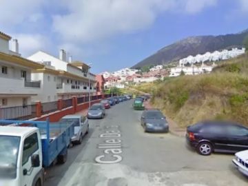 Imagen de las inmediaciones del lugar del incendio Imagen de las inmediaciones del lugar del incendio
