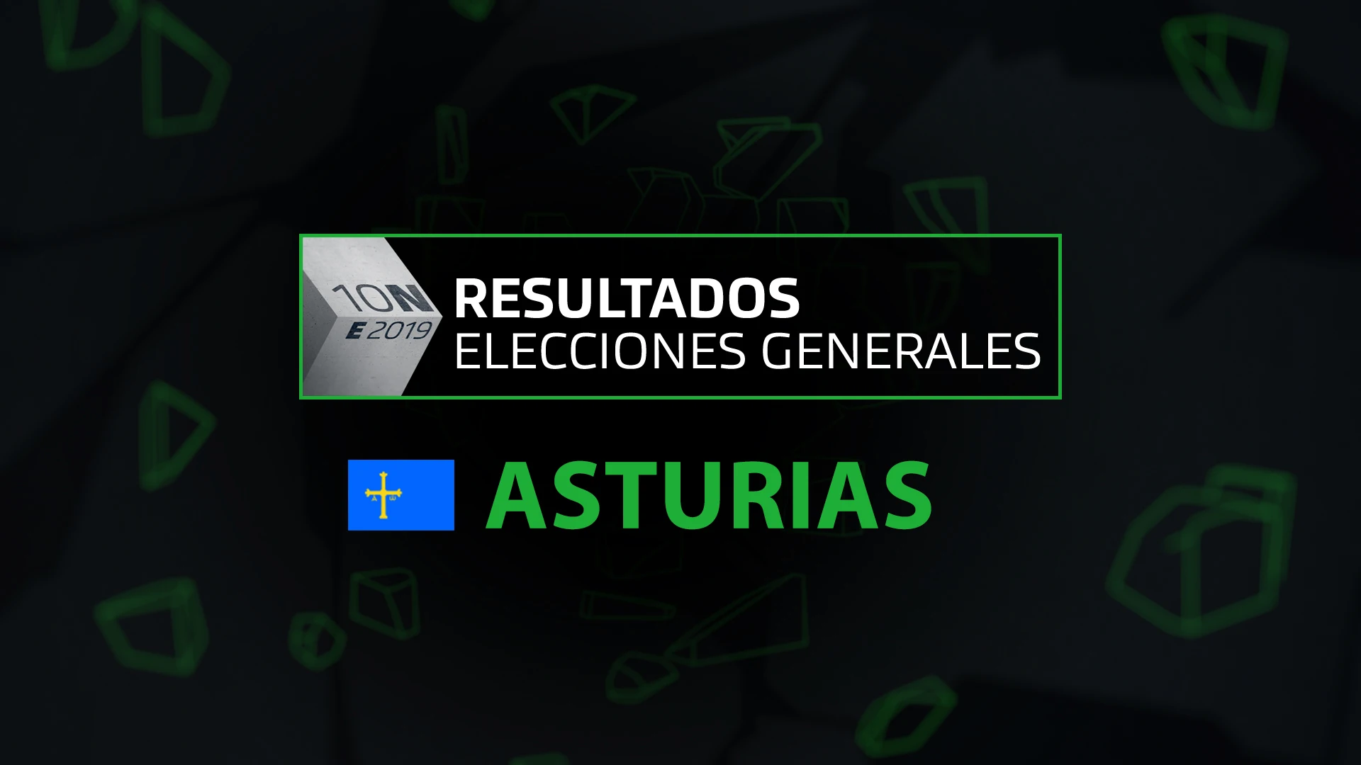 Resultados elecciones generales 10N en la comunidad de Asturias