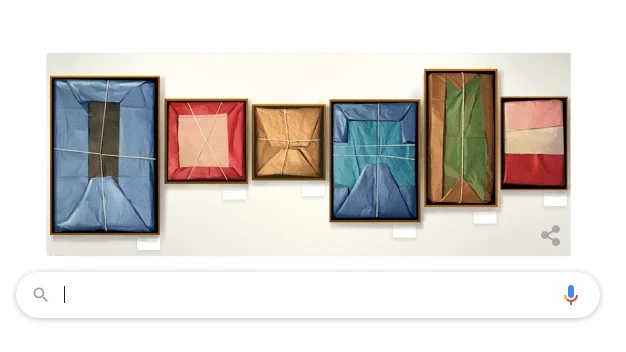 Doodle de Google en homenaje a Claudio Bravo Camus