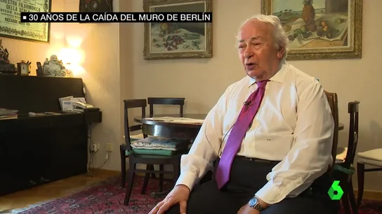 El corresponsal que dio en primicia la noticia de la caída del Muro de Berlín El corresponsal que dio en primicia la noticia de la caída del Muro de Berlín