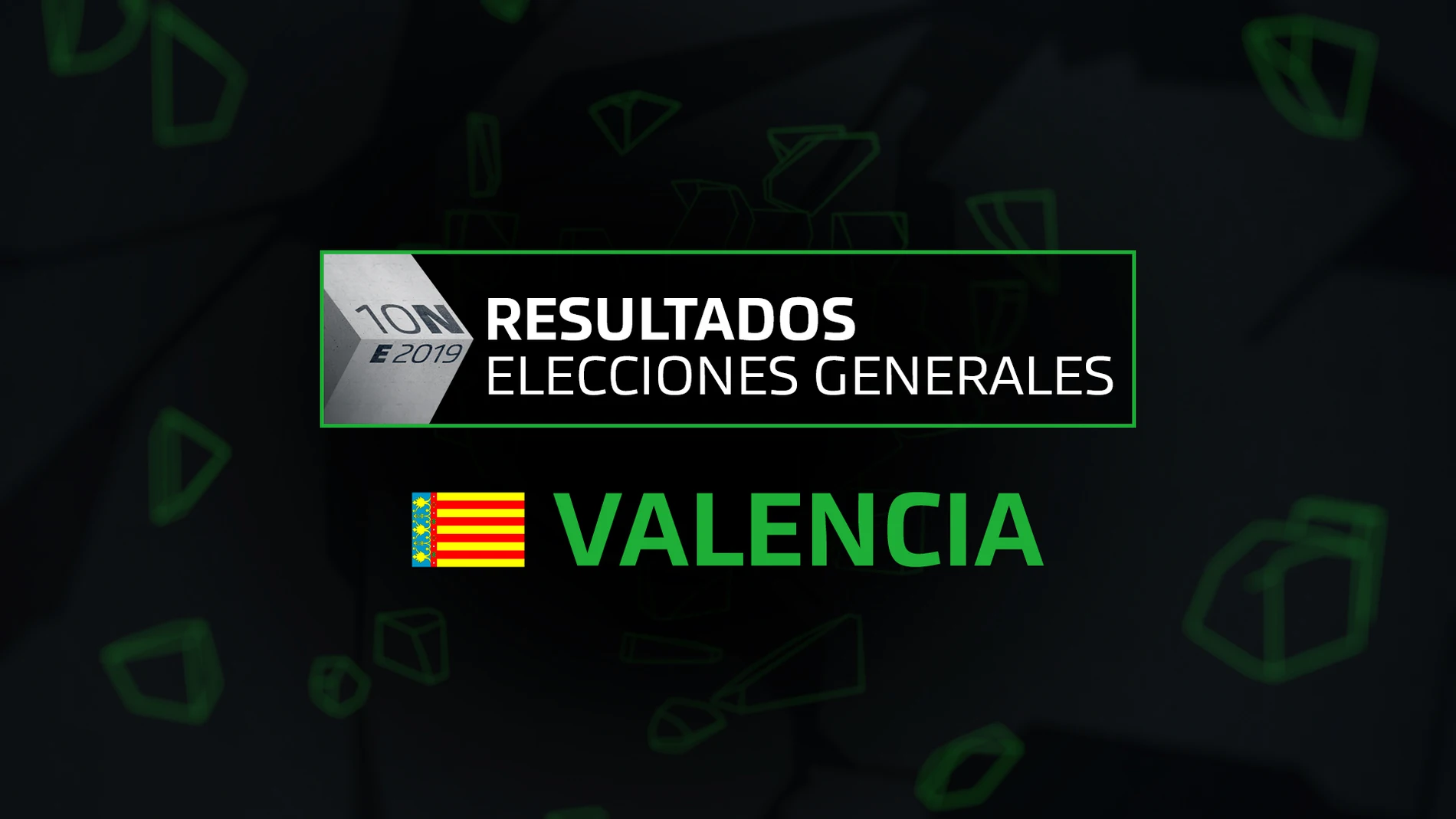 Resultados elecciones generales 10N en la Comunidad Valenciana