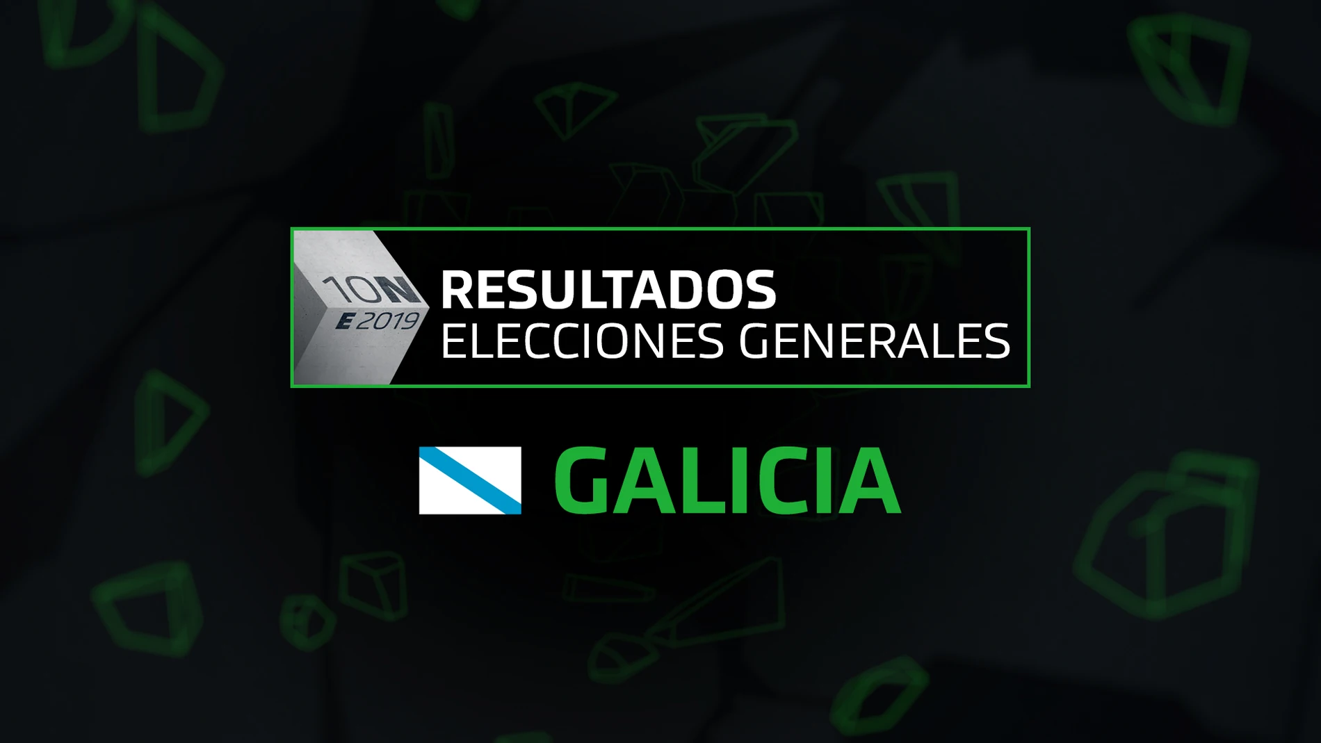 Resultados elecciones generales 10N en la comunidad de Galicia