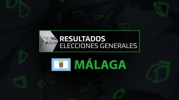 Resultados elecciones generales 10N en la provincia de Málaga