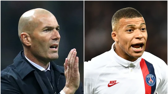 Zidane y Mbappé Zidane y Mbappé