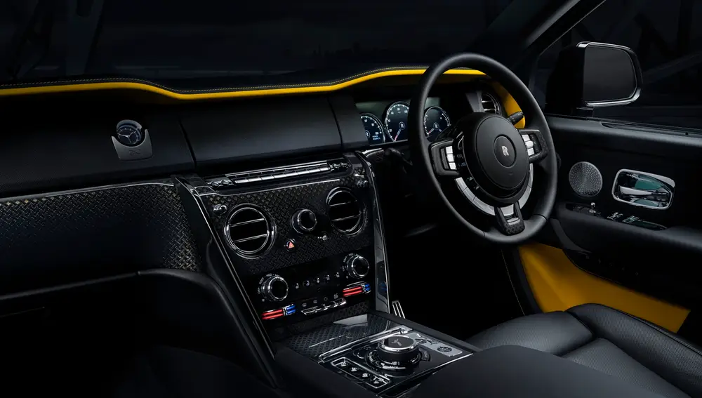 Interior Rolls-Royce Cullinan Black Badge
