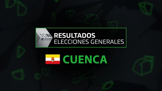 Resultados elecciones generales 10N en la provincia de Cuenca Resultados elecciones generales 10N en la provincia de Cuenca