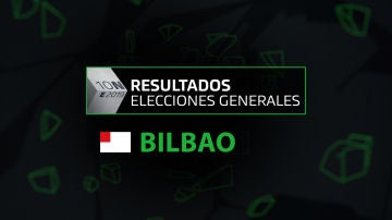 Resultados elecciones generales 10N en el municipio de Bilbao