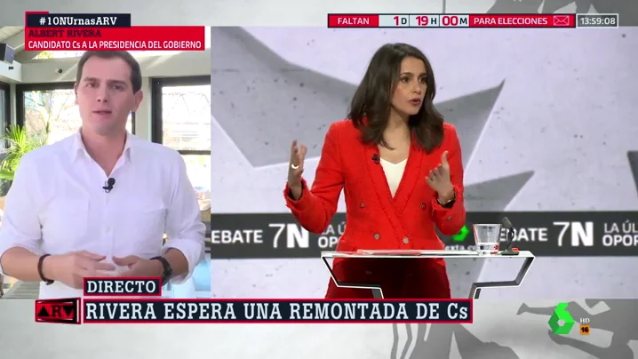 Albert Rivera, en Al Rojo Vivo