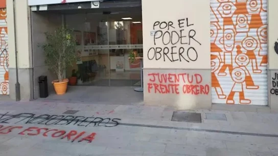 Ataque a la sede de Compromís Ataque a la sede de Compromís