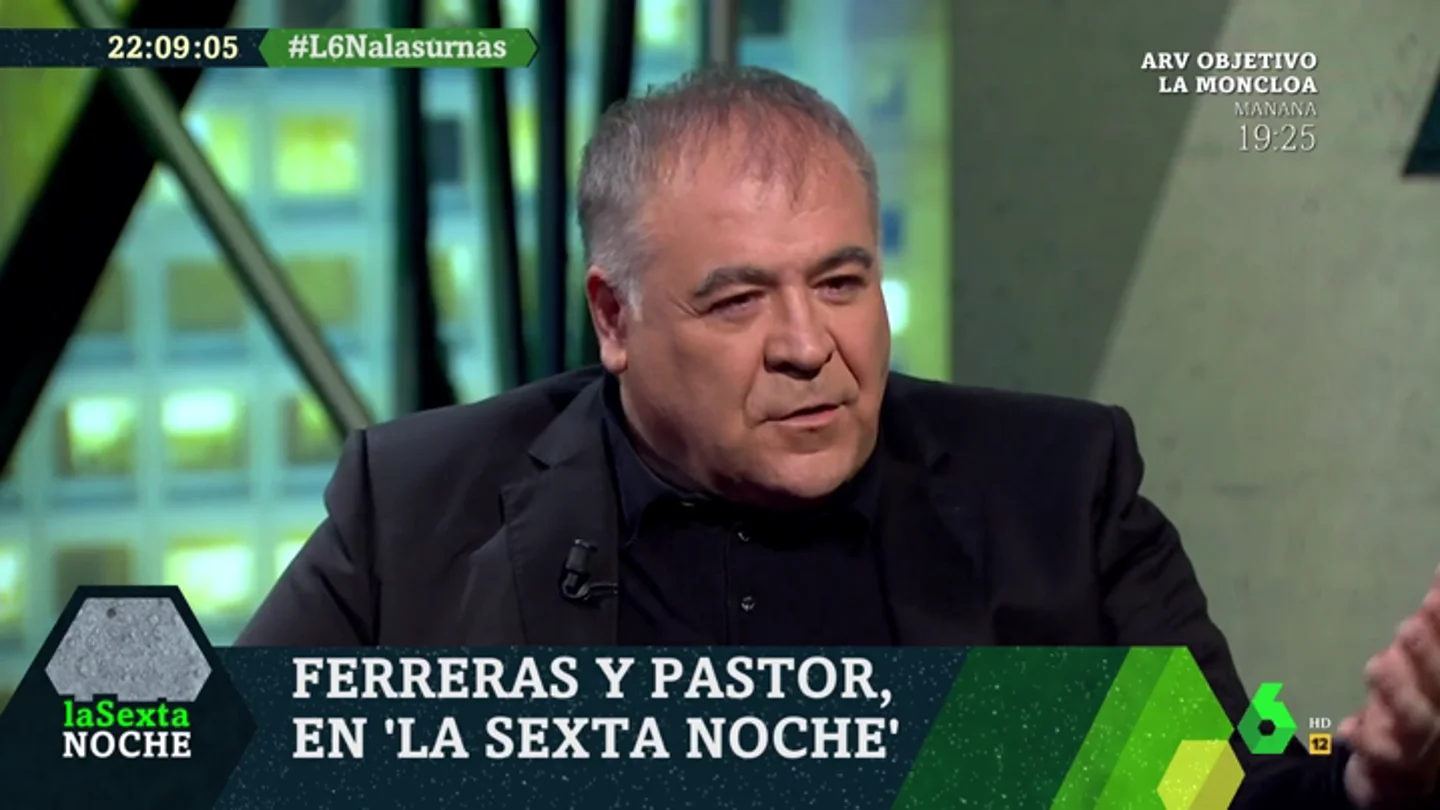 Antonio García Ferreras: "Yo sigo creyendo en la política y en nuestros políticos, incluso cuando nos decepcionan" Antonio García Ferreras: "Yo sigo creyendo en la política y en nuestros políticos, incluso cuando nos decepcionan"