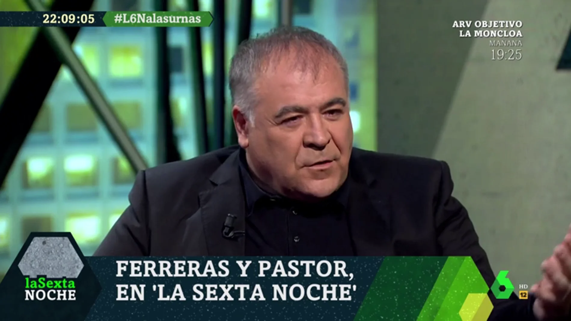 Antonio García Ferreras: "Yo sigo creyendo en la política y en nuestros políticos, incluso cuando nos decepcionan"