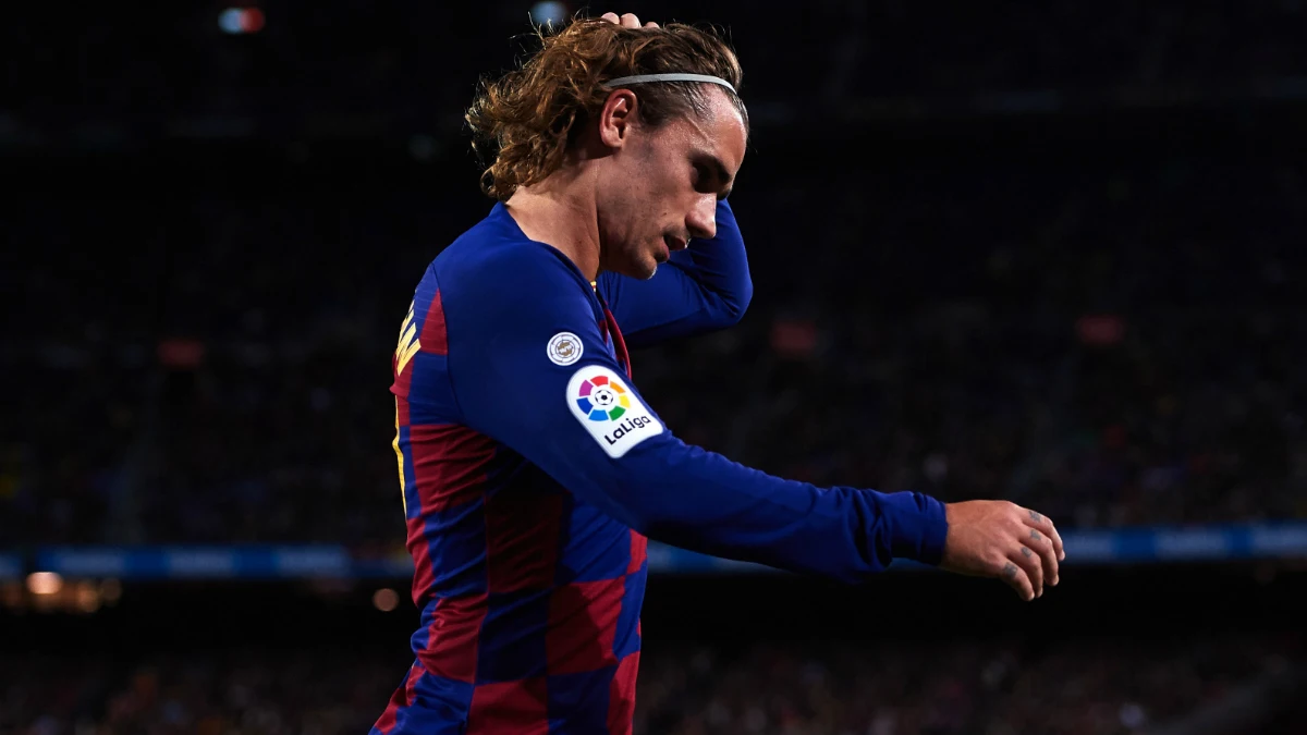 Antoine Griezmann, con el Barcelona