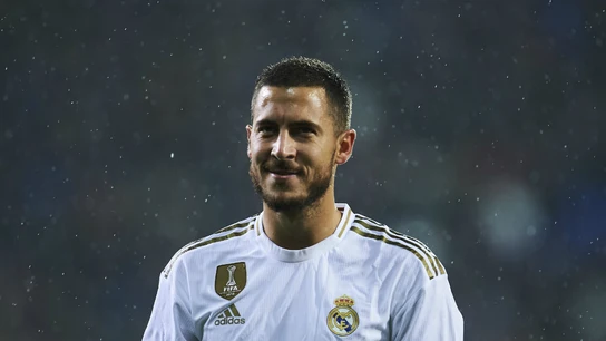 Eden Hazard sonríe Eden Hazard sonríe