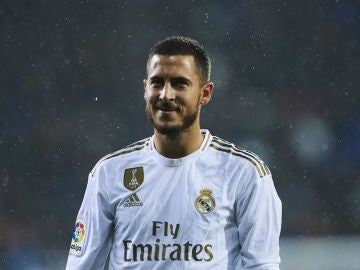 Eden Hazard sonríe Eden Hazard sonríe