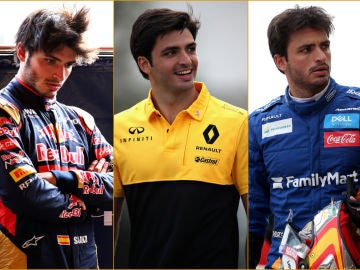 Carlos Sainz, en Toro Rosso, Renault y McLaren Carlos Sainz, en Toro Rosso, Renault y McLaren