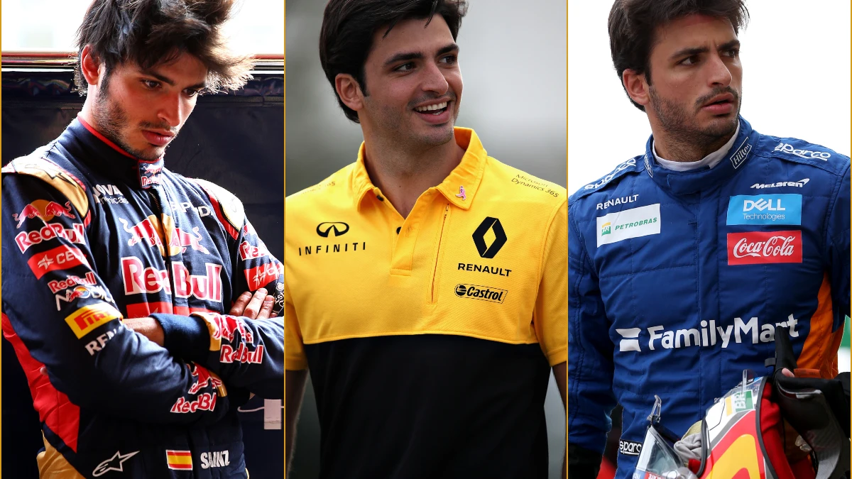 Carlos Sainz, en Toro Rosso, Renault y McLaren