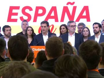 Albert Rivera tras el resultado de las elecciones generales Albert Rivera tras el resultado de las elecciones generales