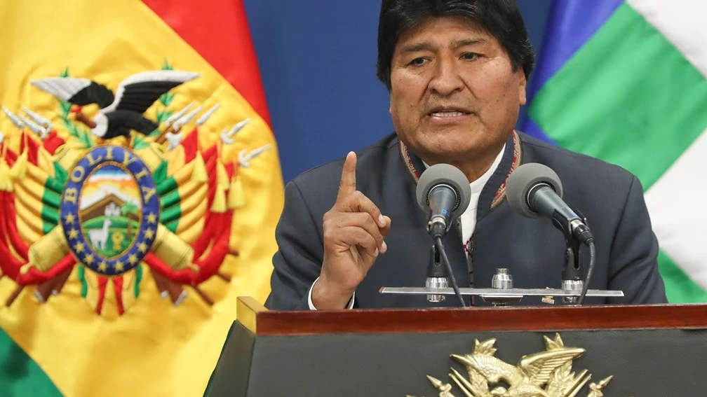 Evo Morales en una imagen de archivo