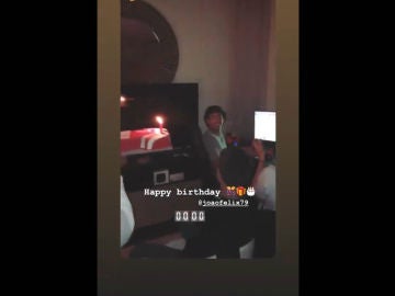 Joao Félix celebra su 20 cumpleaños Joao Félix celebra su 20 cumpleaños