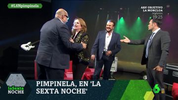 laSexta Noche cumple el "sueño" del periodista Miquel Giménez: conocer a Pimpinela