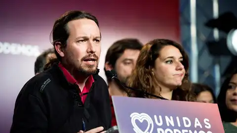 El secretario general de Unidas Podemos, Pablo Iglesias El secretario general de Unidas Podemos, Pablo Iglesias