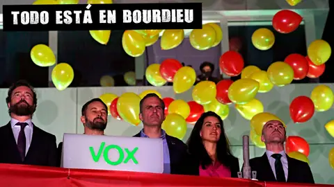 Los líderes de Vox, celebrando el éxito de su partido en el 10N Los líderes de Vox, celebrando el éxito de su partido en el 10N