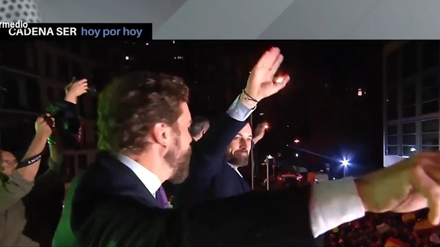 Vox celebra el resultado del 10N Vox celebra el resultado del 10N