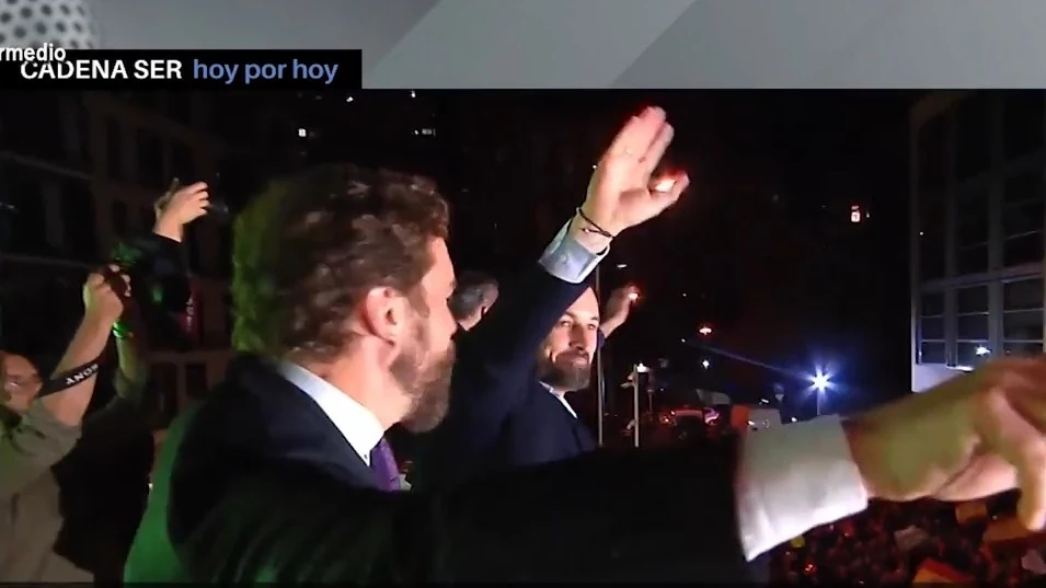 Vox celebra el resultado del 10N