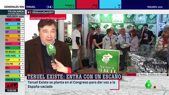 Tomás Guitarte (Teruel Existe): "Ha de iniciarse el reequilibrio territorial de españa" Tomás Guitarte (Teruel Existe): "Ha de iniciarse el reequilibrio territorial de españa"