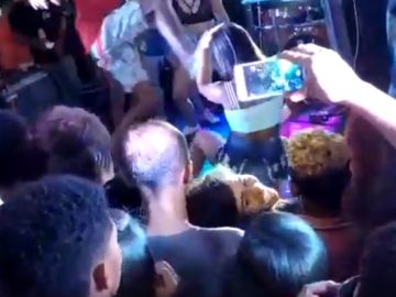Agresión a una joven en Brasil Agresión a una joven en Brasil