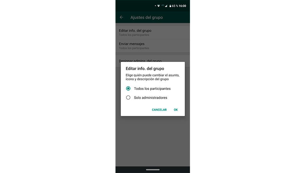 Limitando quien edita el nombre de un grupo