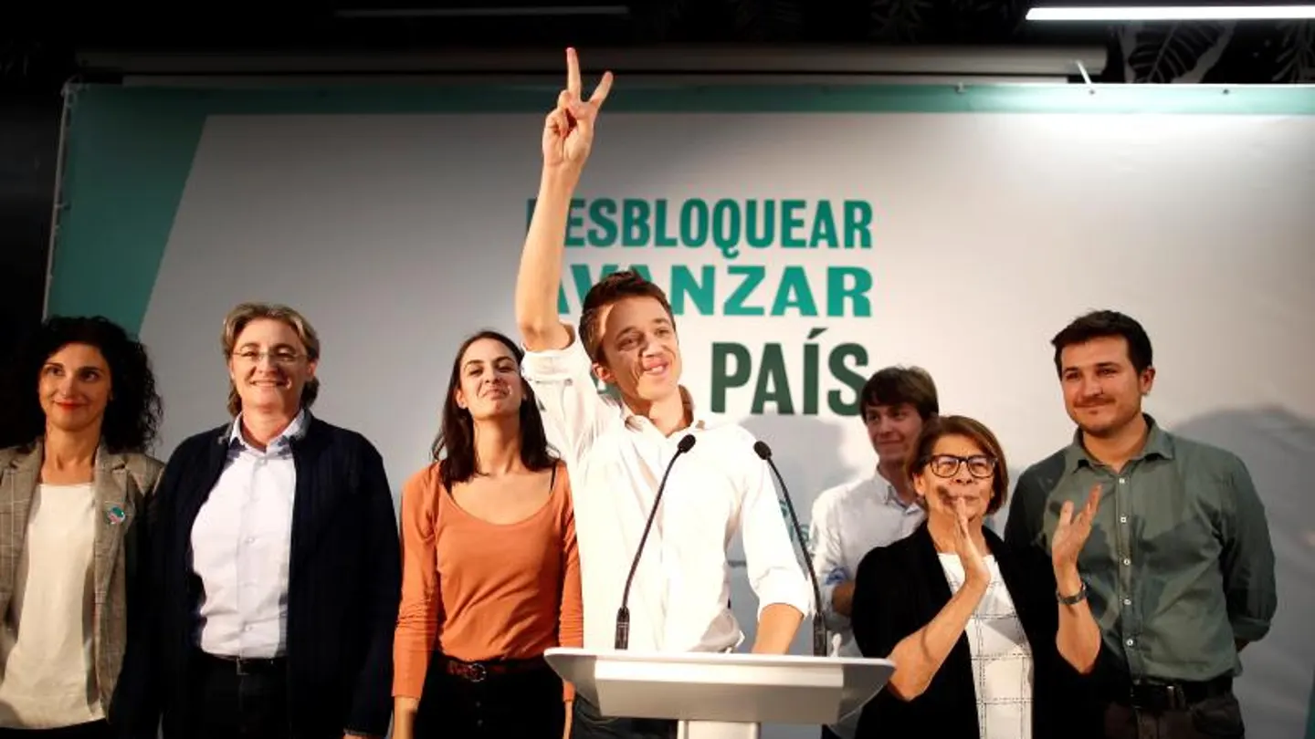El candidato al Congreso por Más País, Íñigo Errejón El candidato al Congreso por Más País, Íñigo Errejón