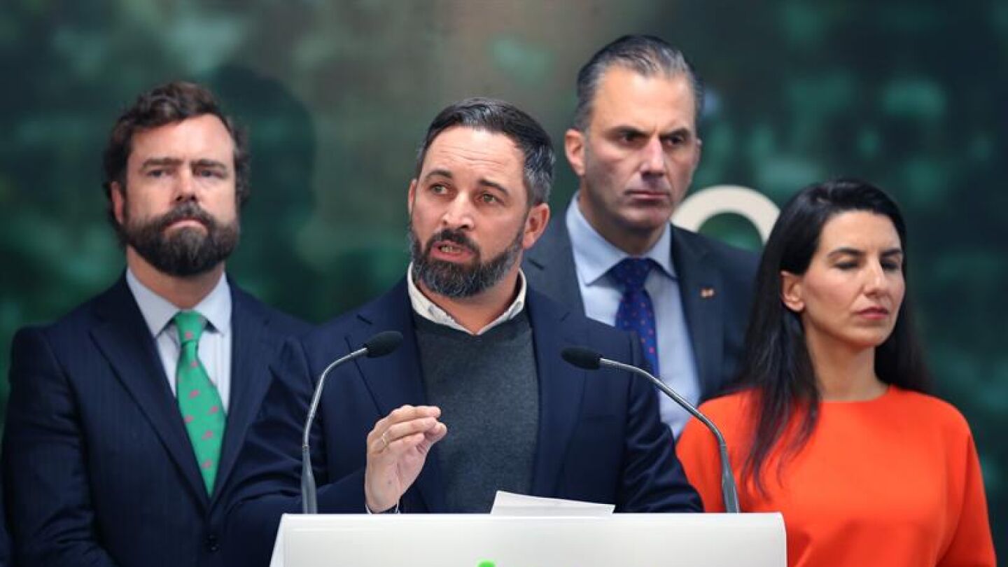 El l&iacute;der de Vox, Santiago Abascal