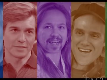 El vídeo viral que convierte a los líderes políticos en 'El Equipo E' El vídeo viral que convierte a los líderes políticos en 'El Equipo E'