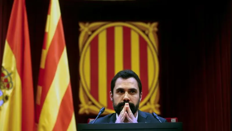 El presidente del Parlament catalán, Roger Torrent (Archivo)