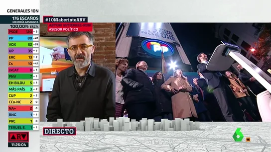 Antonio Gutiérrez-Rubí: "Es indeseable que haya terceras elecciones pero no las descartaría" Antonio Gutiérrez-Rubí: "Es indeseable que haya terceras elecciones pero no las descartaría"