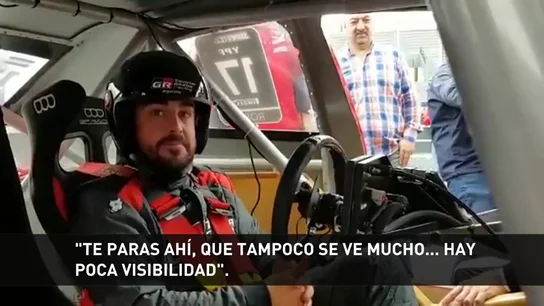 Fernando Alonso causa sensación en Argentina: "Miento si digo que estoy al nivel de Carlos Sainz o Peterhansel" Fernando Alonso causa sensación en Argentina: "Miento si digo que estoy al nivel de Carlos Sainz o Peterhansel"