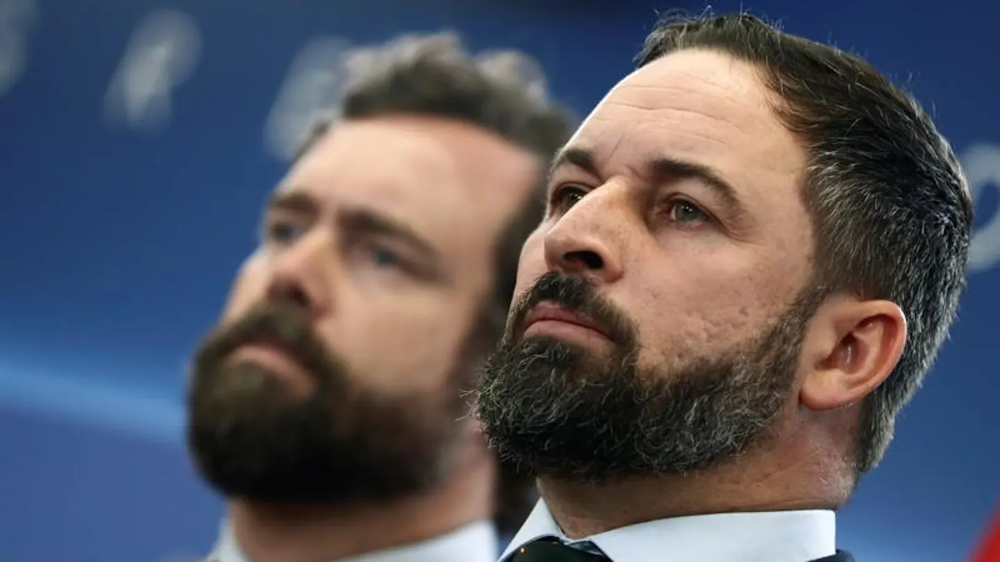 Santiago Abascal con Iván Espinosa de los Monteros Santiago Abascal con Iván Espinosa de los Monteros