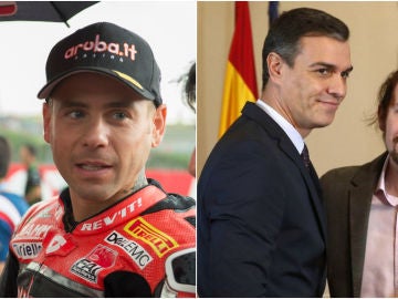 Álvaro Bautista carga contra Pedro Sánchez y Pablo Iglesias Álvaro Bautista carga contra Pedro Sánchez y Pablo Iglesias