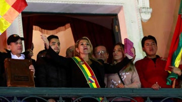 Jeanine Anez, presidenta interina en Bolivia