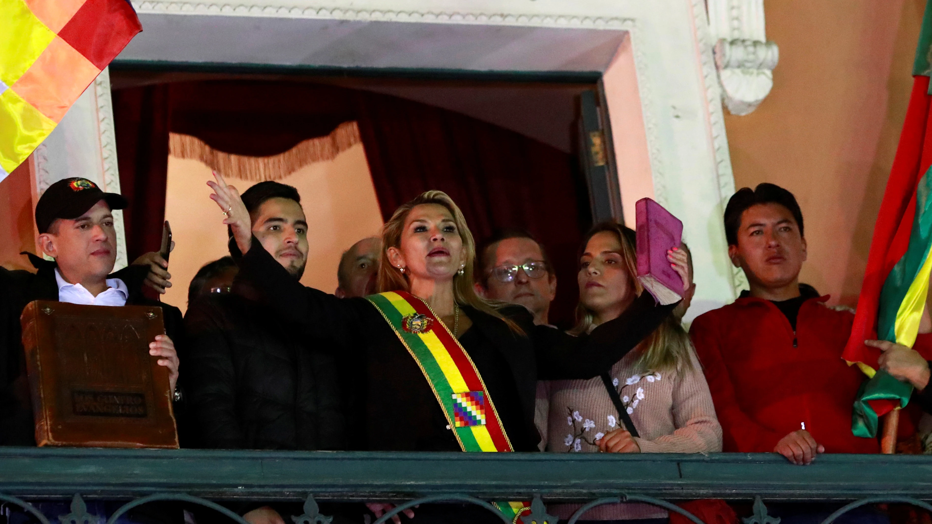 Jeanine Anez, presidenta interina en Bolivia