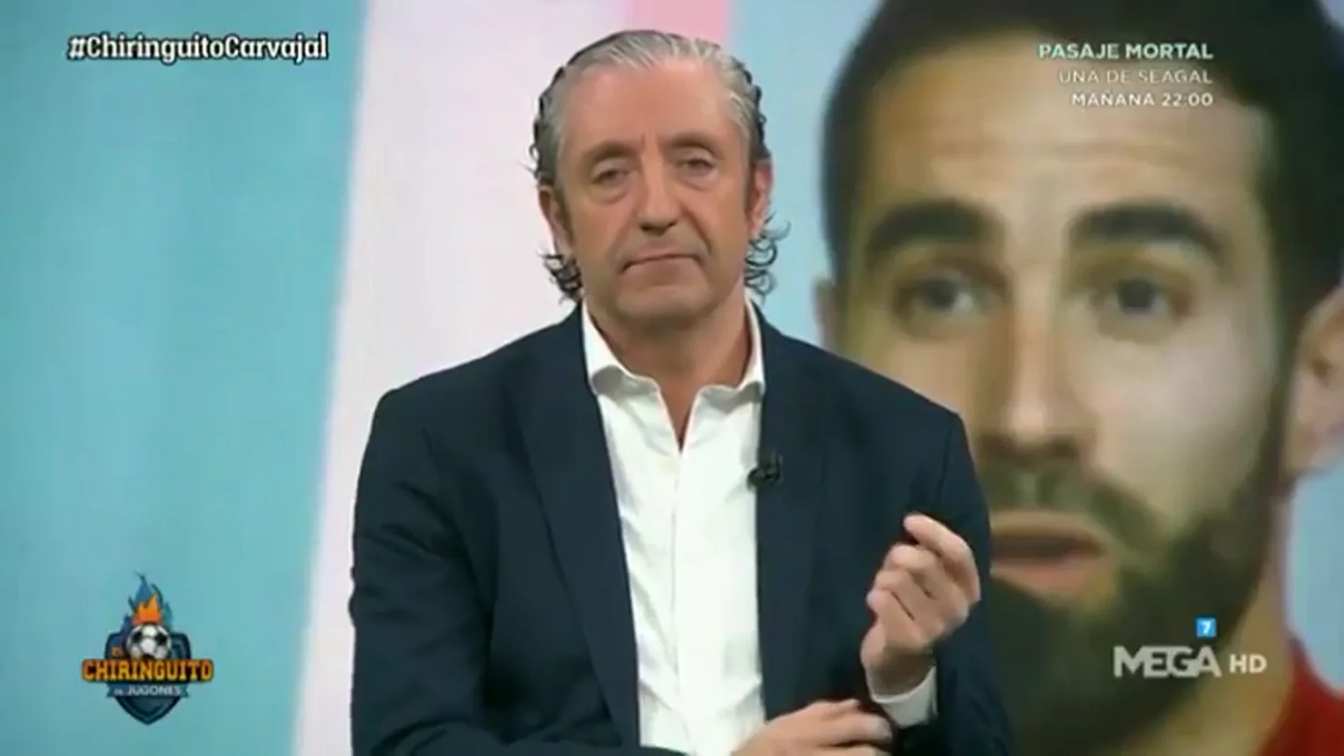 Lo más viral: la cara de Josep Pedrerol tras decir Carvajal que "no merece la pena responder" una pregunta de Juanfe Sanz