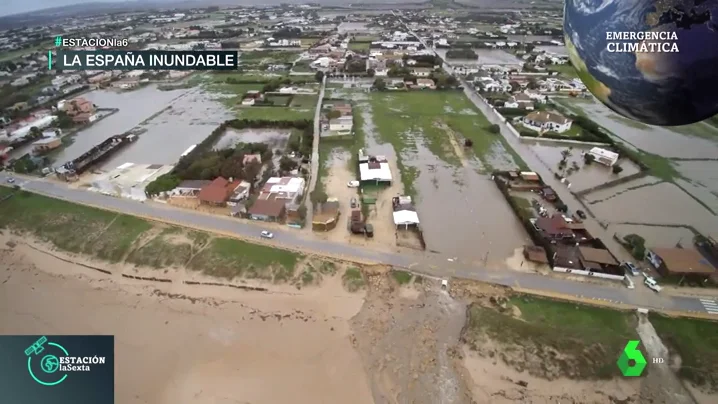 Este es el mapa de la España inundable