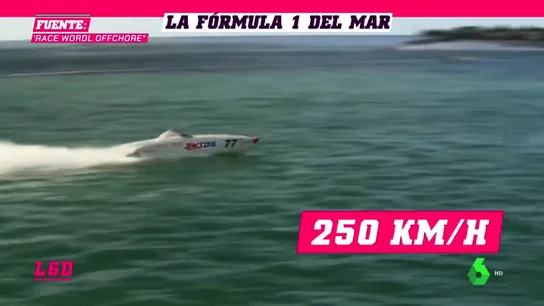 Así es la increíble 'Fórmula 1 del Mar' donde los barcos alcanzan los 255 km/h Así es la increíble 'Fórmula 1 del Mar' donde los barcos alcanzan los 255 km/h