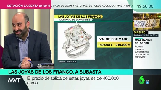 Estas son las joyas de la familia Franco que salen a subasta el 27 de noviembre Estas son las joyas de la familia Franco que salen a subasta el 27 de noviembre