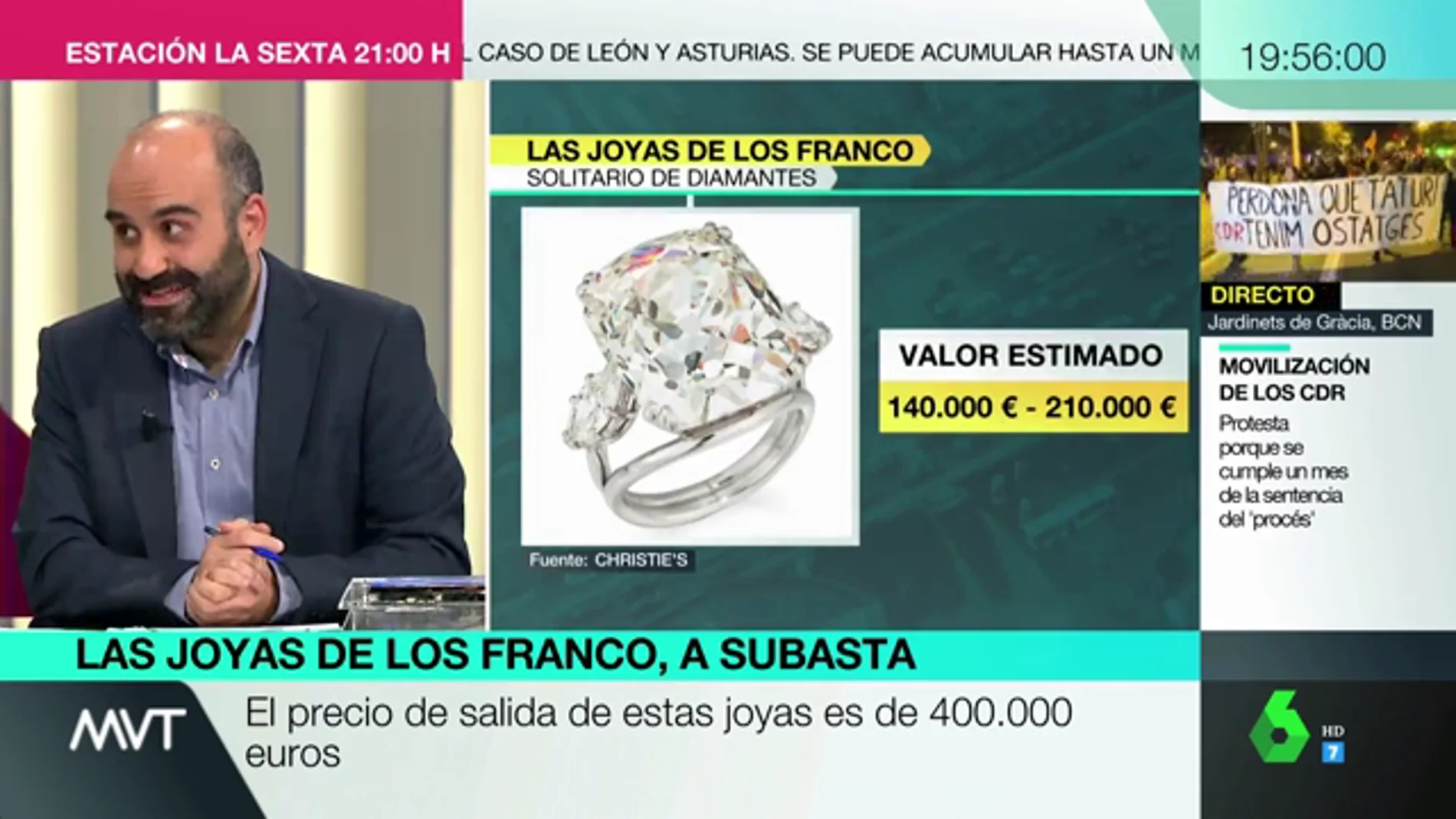 Estas son las joyas de la familia Franco que salen a subasta el 27 de noviembre