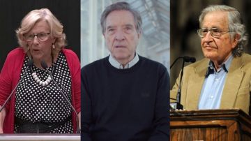 Carmena, Gabilondo y Chomsky apoyan un manifiesto en favor de "una negociación política" en Cataluña