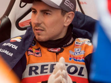 El piloto de Honda Jorge Lorenzo